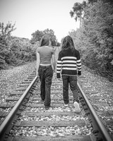 Cambron Twins @ Central Park - BW - TJP (16 of 26)