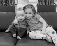 Teddy Briggs (and Abigail) - BW