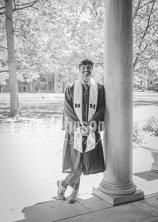 24 A. G. & S. Senior Photos - B&W (46 of 201)
