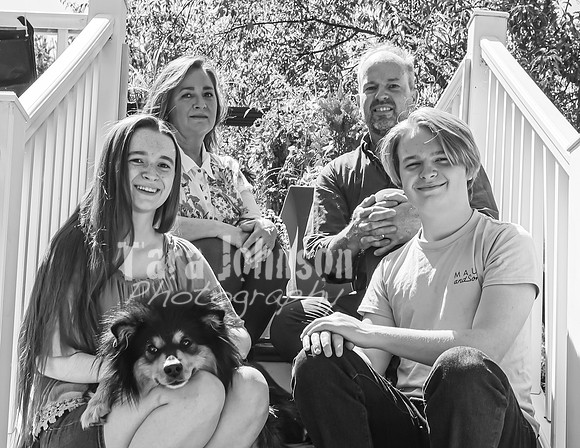 Bryde Family & Finish Lapphund Pups - BW - TJP (23 of 60)