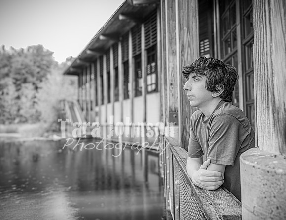 Corbin Gibson @ Highland Depot Tracks - BW - TJP (44 of 62)