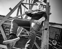 Stephan Grix @ Lincoln Street Art Park in Detroit - BW - TJP (13 of 118)