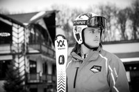 C. Chamberlain - Ski - BW
