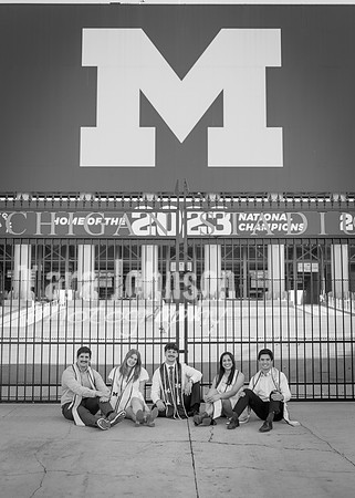 Kera & Friends Grad Photos W25 B&W (153 of 259)