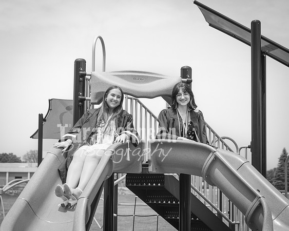 2025 Ava & Grace F Graduation Photos B&W (30 of 106)