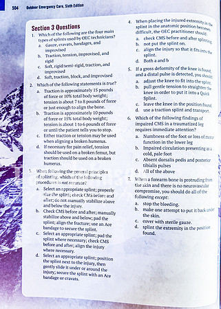 OEC - Test Questions (26 of 45)
