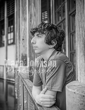 Corbin Gibson @ Highland Depot Tracks - BW - TJP (45 of 62)