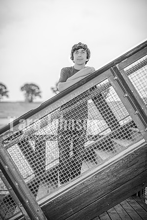 Corbin Gibson @ Highland Depot Tracks - BW - TJP (51 of 62)