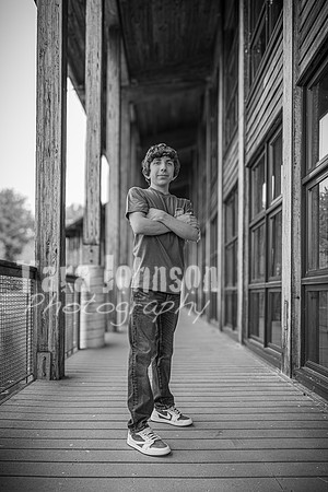 Corbin Gibson @ Highland Depot Tracks - BW - TJP (47 of 62)