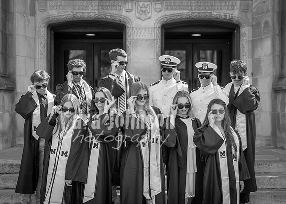 New Life Grad Photos W25 B&W (55 of 166)