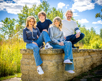 Gillert Family - BW