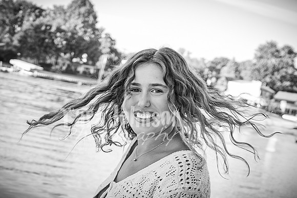 Mia DeRose @ Cedar Island - BW - TJP (7 of 100)