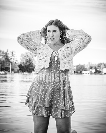 Mia DeRose @ Cedar Island - BW - TJP (10 of 100)