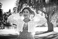 Mia DeRose @ Cedar Island - BW - TJP (13 of 100)