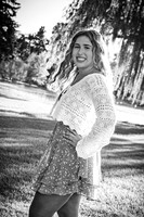 Mia DeRose @ Cedar Island - BW - TJP (14 of 100)