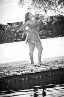 Mia DeRose @ Cedar Island - BW - TJP (19 of 100)
