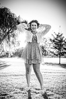 Mia DeRose @ Cedar Island - BW - TJP (15 of 100)