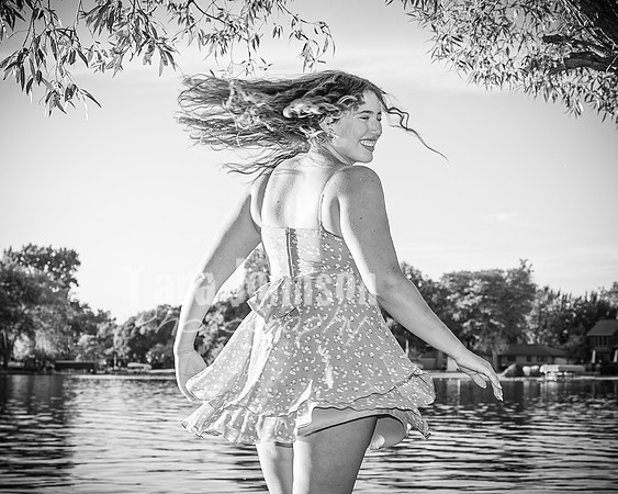 Mia DeRose @ Cedar Island - BW - TJP (32 of 100)