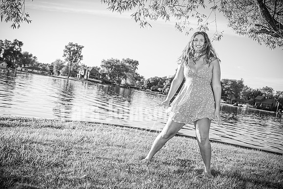 Mia DeRose @ Cedar Island - BW - TJP (35 of 100)