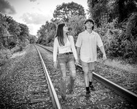 Badertscher Family on Pettibone Lake - BW - TJP (9 of 14)