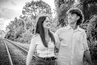 Badertscher Family on Pettibone Lake - BW - TJP (13 of 14)