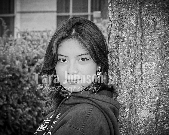 Zayaka Flores @ IA-LHS & Indian Springs - BW - TJP (35 of 93)