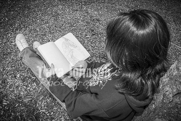 Zayaka Flores @ IA-LHS & Indian Springs - BW - TJP (36 of 93)