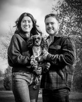 Garrett & MJ Engagement @ Willow Way - BW - TJP (5 of 74)