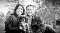 Garrett & MJ Engagement @ Willow Way - BW - TJP (3 of 74)