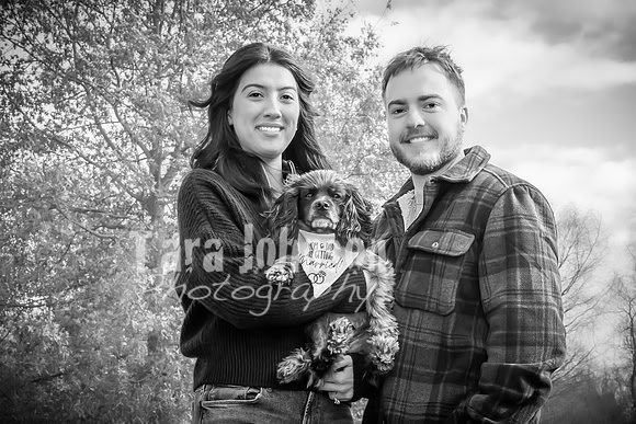 Garrett & MJ Engagement @ Willow Way - BW - TJP (7 of 74)