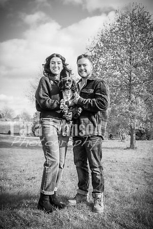Garrett & MJ Engagement @ Willow Way - BW - TJP (4 of 74)