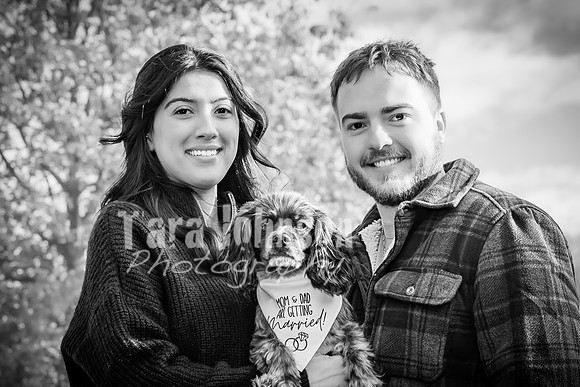 Garrett & MJ Engagement @ Willow Way - BW - TJP (8 of 74)