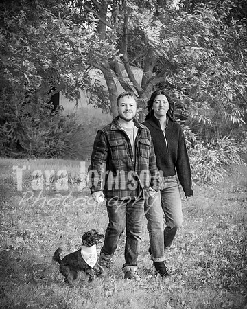 Garrett & MJ Engagement @ Willow Way - BW - TJP (14 of 74)