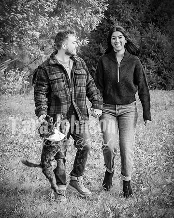 Garrett & MJ Engagement @ Willow Way - BW - TJP (15 of 74)