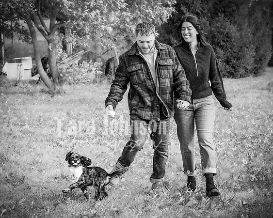 Garrett & MJ Engagement @ Willow Way - BW - TJP (16 of 74)