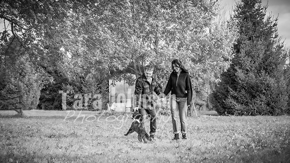 Garrett & MJ Engagement @ Willow Way - BW - TJP (18 of 74)