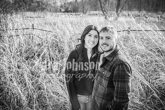 Garrett & MJ Engagement @ Willow Way - BW - TJP (22 of 74)