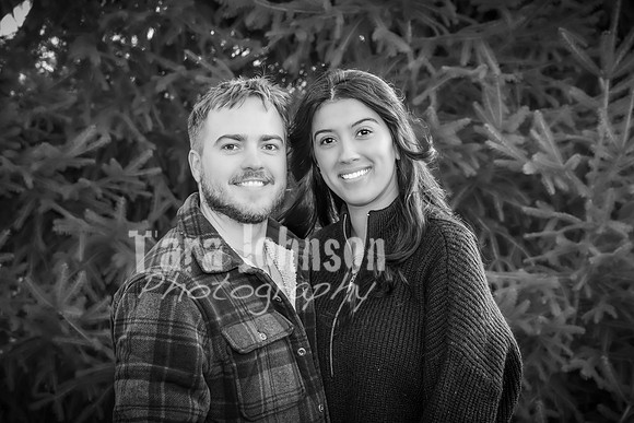 Garrett & MJ Engagement @ Willow Way - BW - TJP (35 of 74)