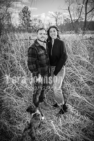 Garrett & MJ Engagement @ Willow Way - BW - TJP (30 of 74)