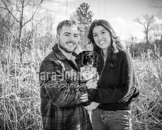 Garrett & MJ Engagement @ Willow Way - BW - TJP (33 of 74)