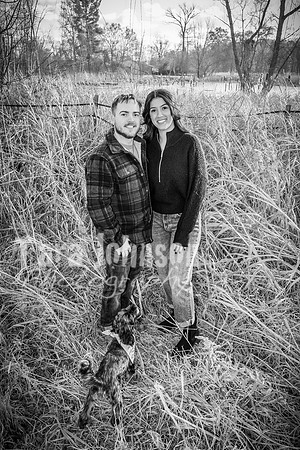 Garrett & MJ Engagement @ Willow Way - BW - TJP (31 of 74)