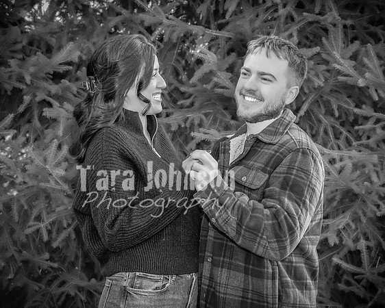 Garrett & MJ Engagement @ Willow Way - BW - TJP (39 of 74)