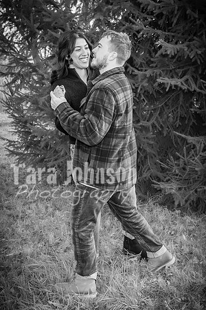 Garrett & MJ Engagement @ Willow Way - BW - TJP (40 of 74)