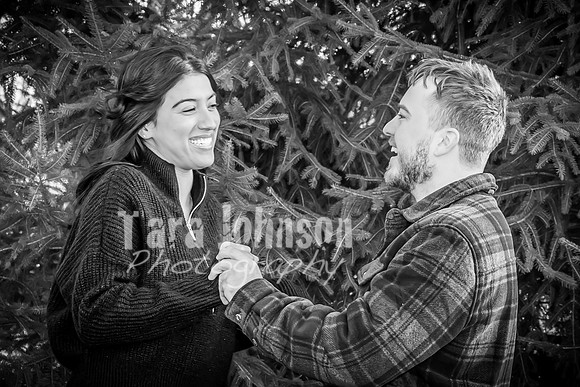 Garrett & MJ Engagement @ Willow Way - BW - TJP (41 of 74)