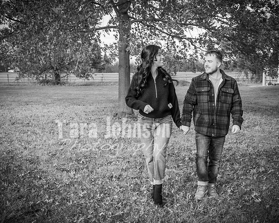 Garrett & MJ Engagement @ Willow Way - BW - TJP (45 of 74)