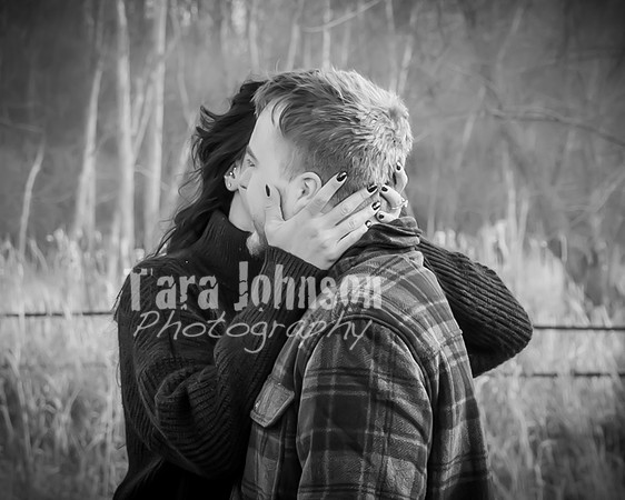 Garrett & MJ Engagement @ Willow Way - BW - TJP (52 of 74)
