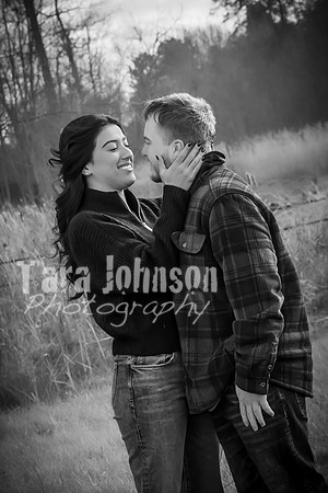 Garrett & MJ Engagement @ Willow Way - BW - TJP (55 of 74)