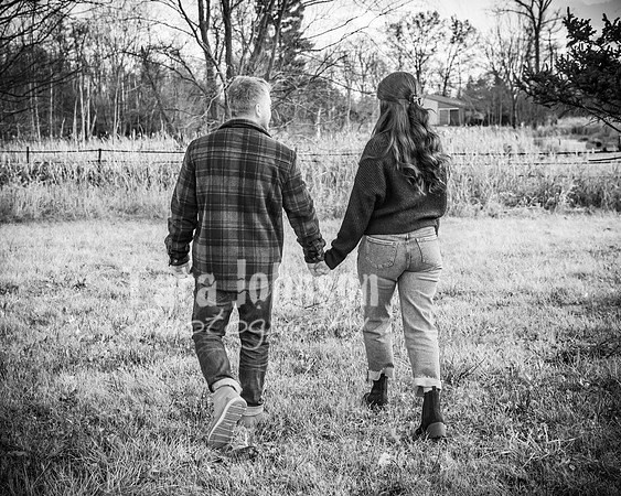 Garrett & MJ Engagement @ Willow Way - BW - TJP (51 of 74)