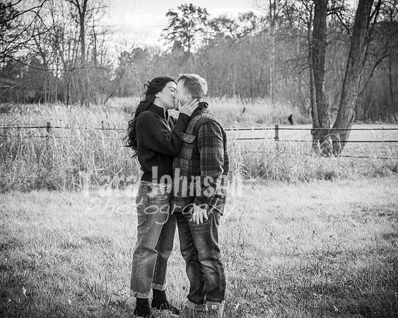 Garrett & MJ Engagement @ Willow Way - BW - TJP (56 of 74)