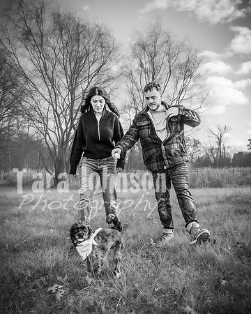 Garrett & MJ Engagement @ Willow Way - BW - TJP (58 of 74)